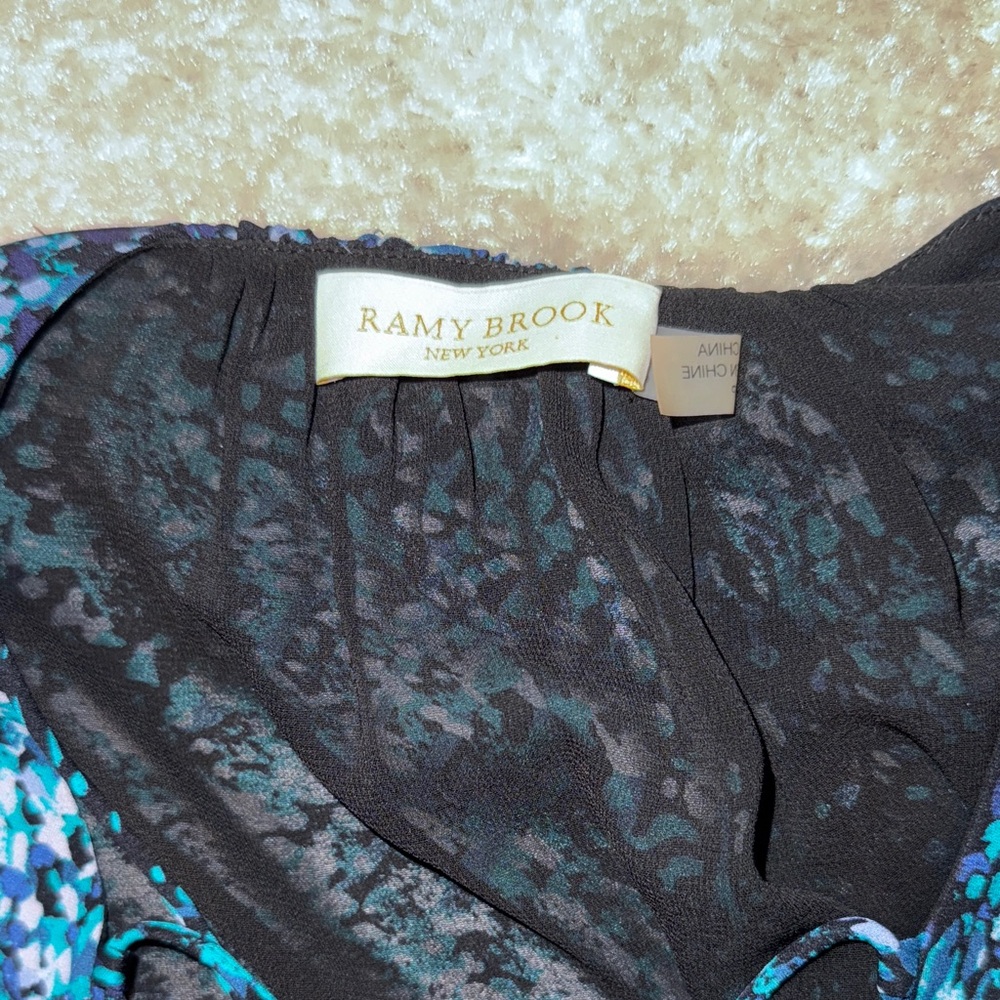 Ramy Brook Multicolor Patterned Top - image 2